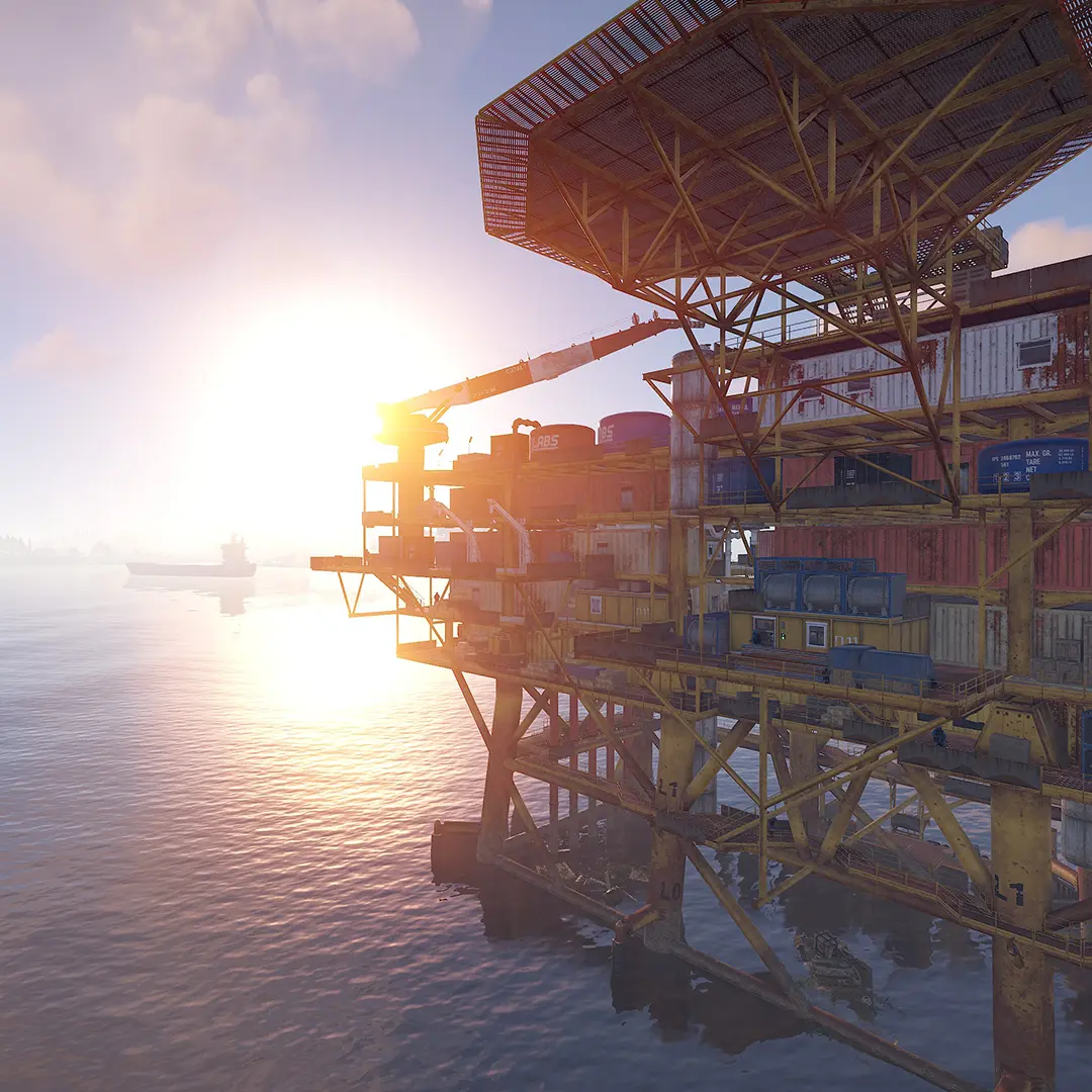 The offshore Oil Rigs are dangerous places to visit, even for experienced players.
